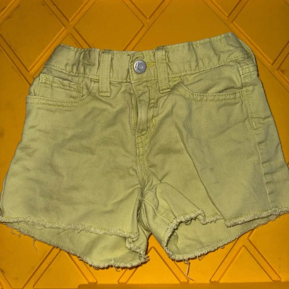 Old Navy Kids Yellow Denim Shorts‎